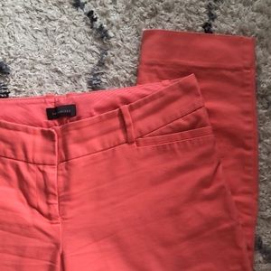 The Limited Crop Dress Pants - Coral!